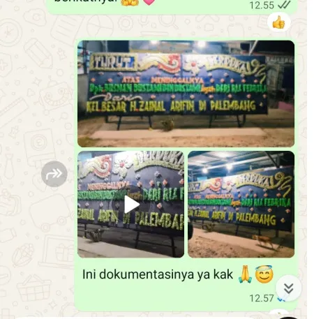 Pengiriman Papan Bunga Duka Wancimekar Baru