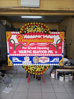 Papan Bunga di Wancimekar Baru