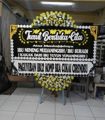 Papan Bunga di Wancimekar Baru